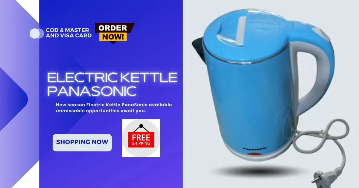 Electric Kettle Panasonic-quick Boil Durable And Safety Features Panasonic Kettle ApniShop100