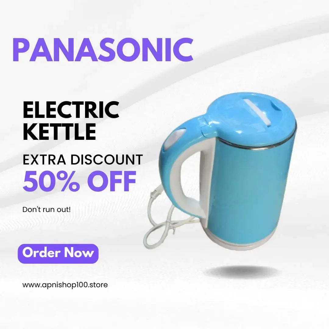 Electric Kettle Panasonic-quick Boil Durable And Safety Features Panasonic Kettle ApniShop100