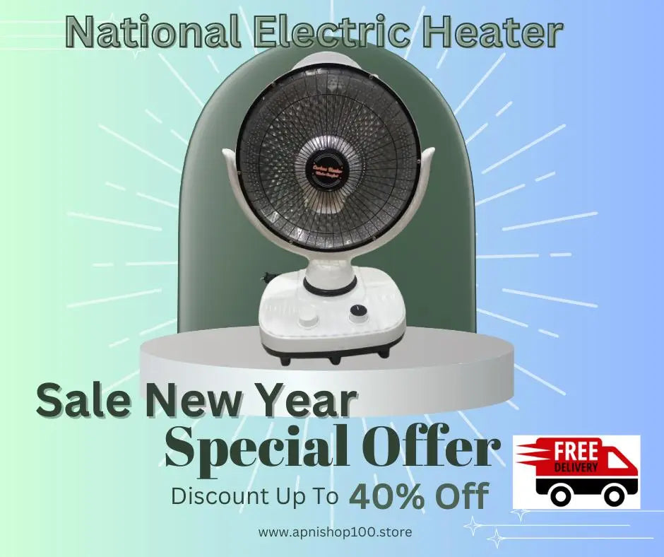 National Electric Heater Premium Quality-Electric Carbon Heater-Apni Shop 100 ApniShop100