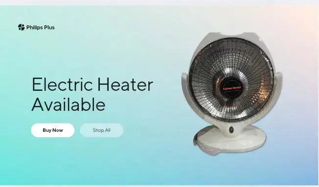 Philips Electric Heater - Efficient &amp; Safe Home Heating-Apni Shop 100 ApniShop100